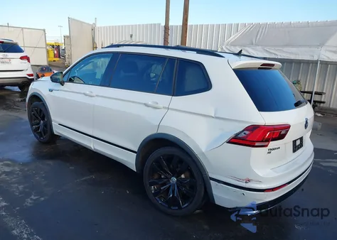 2021 Volkswagen Tiguan 2.0T Se/2.0T Se R-Line Black/2.0T Sel из США, поврежденный, VIN 3VV2B7AX7MM120101